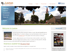 Tablet Screenshot of loxton.org.za